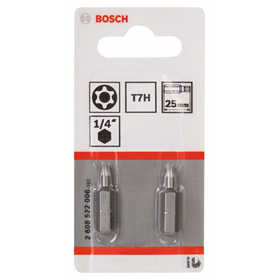 T7H Security-Torx®-Schrauberbit Extra-Hart Bosch 2608522006