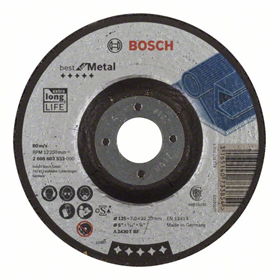 Schruppscheibe gekröpft Best for Metal Bosch 2608603533
