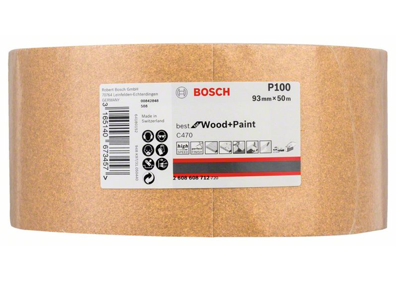 Schleifrolle Papier C470 Bosch 2608608712