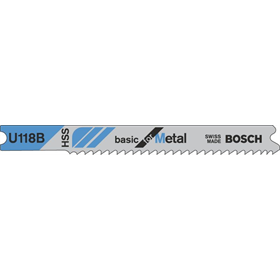 Stichsägeblatt U 118 B Basic for Metal Bosch 2608631771