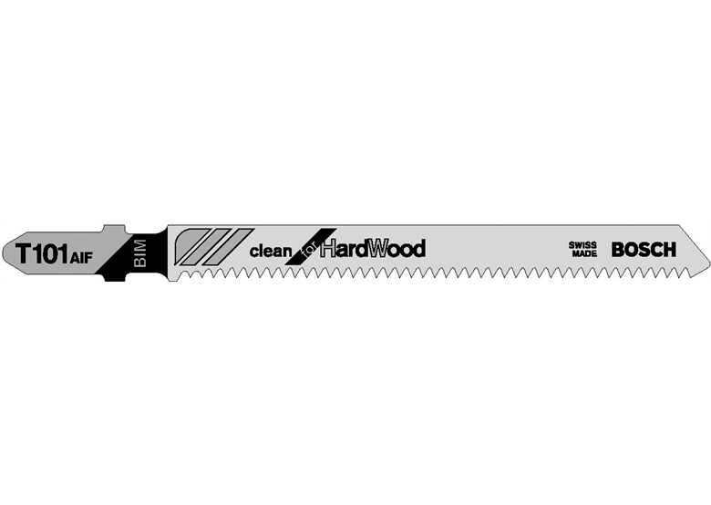 Stichsägeblatt T 101 AIF Clean for Hard Wood Bosch 2608634897
