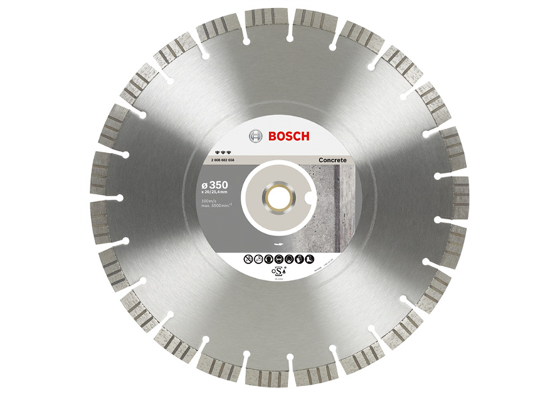 Diamanttrennscheibe 300x20/25,4x2,8mm Bosch Best for Concrete
