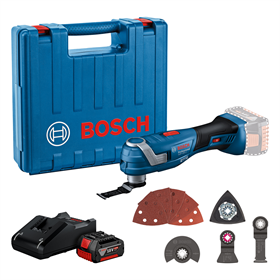 Multifunktionswerkzeug Bosch GOP 185-LI 1x4.0Ah
