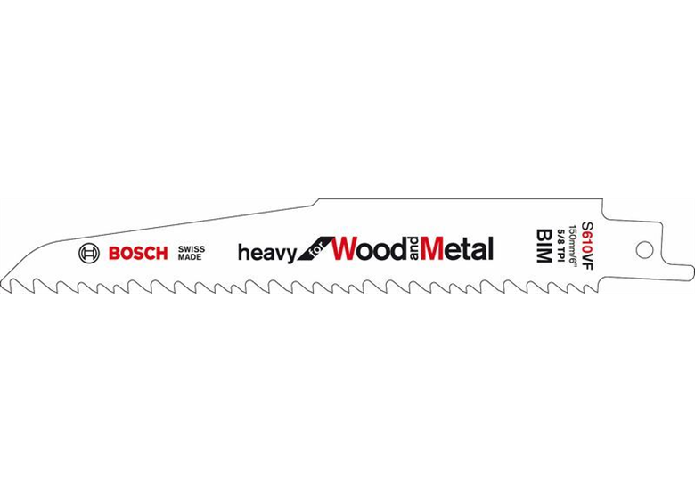 Professional Säbelsägblatt  Heavy for Wood and Metal Bosch S 610 VF