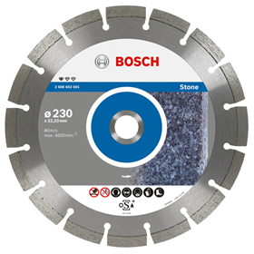 Diamanttrennscheibe 230x22,23x2,3mm Bosch Standard for Stone