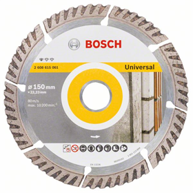Diamanttrennscheibe 150x22.23mm Bosch Standard for Universal