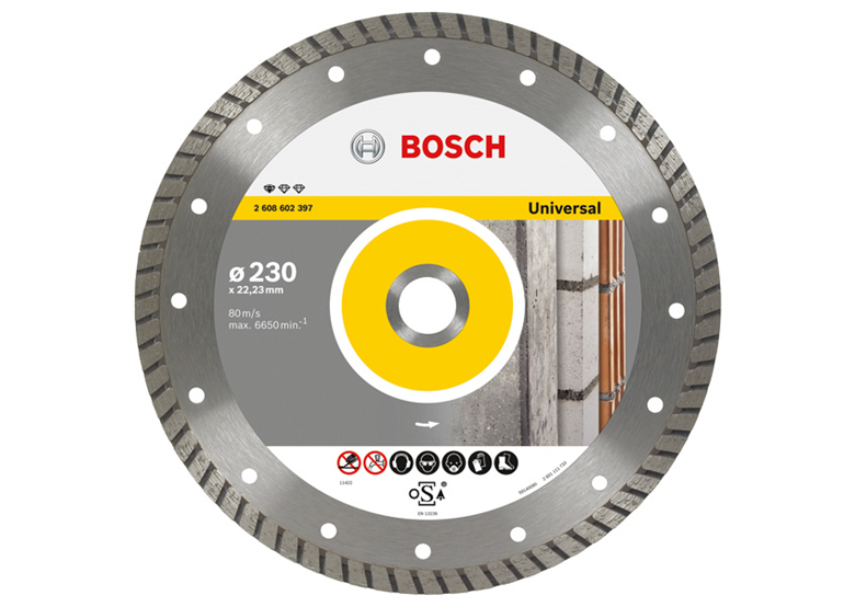 Diamanttrennscheibe  150mm Bosch Standard for Universal Turbo