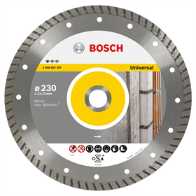 Diamanttrennscheibe 230x22,23x2,5mm Bosch Standard for Universal Turbo