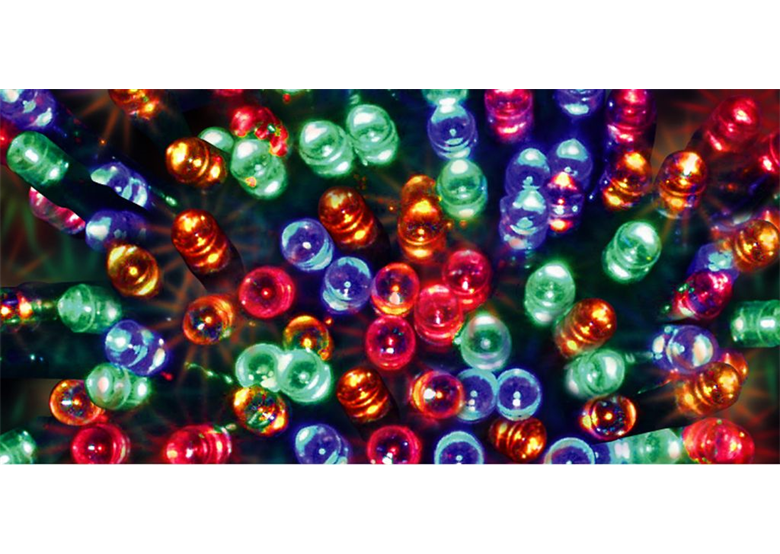 Weihnachtsbeleuchtung LED (bunt, 50 Stck.) Bulinex 20-011