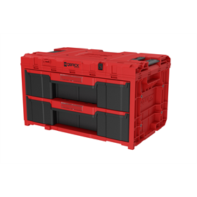 Werkzeugbox mit Schubladen Qbrick System ONE 2.0 DRAWER 2 TOOLBOX RED Ultra HD Custom