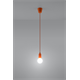 Pendelleuchte DIEGO 1 orange Sollux Lighting Nickel