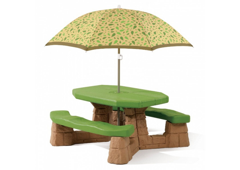 Picknicktisch mit Regenschirm Step2 7877