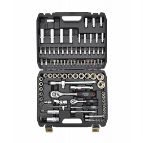 Steckschlüssel 1/2", 1/4", Satz mit 94 Elementen Awtools AW39094BL