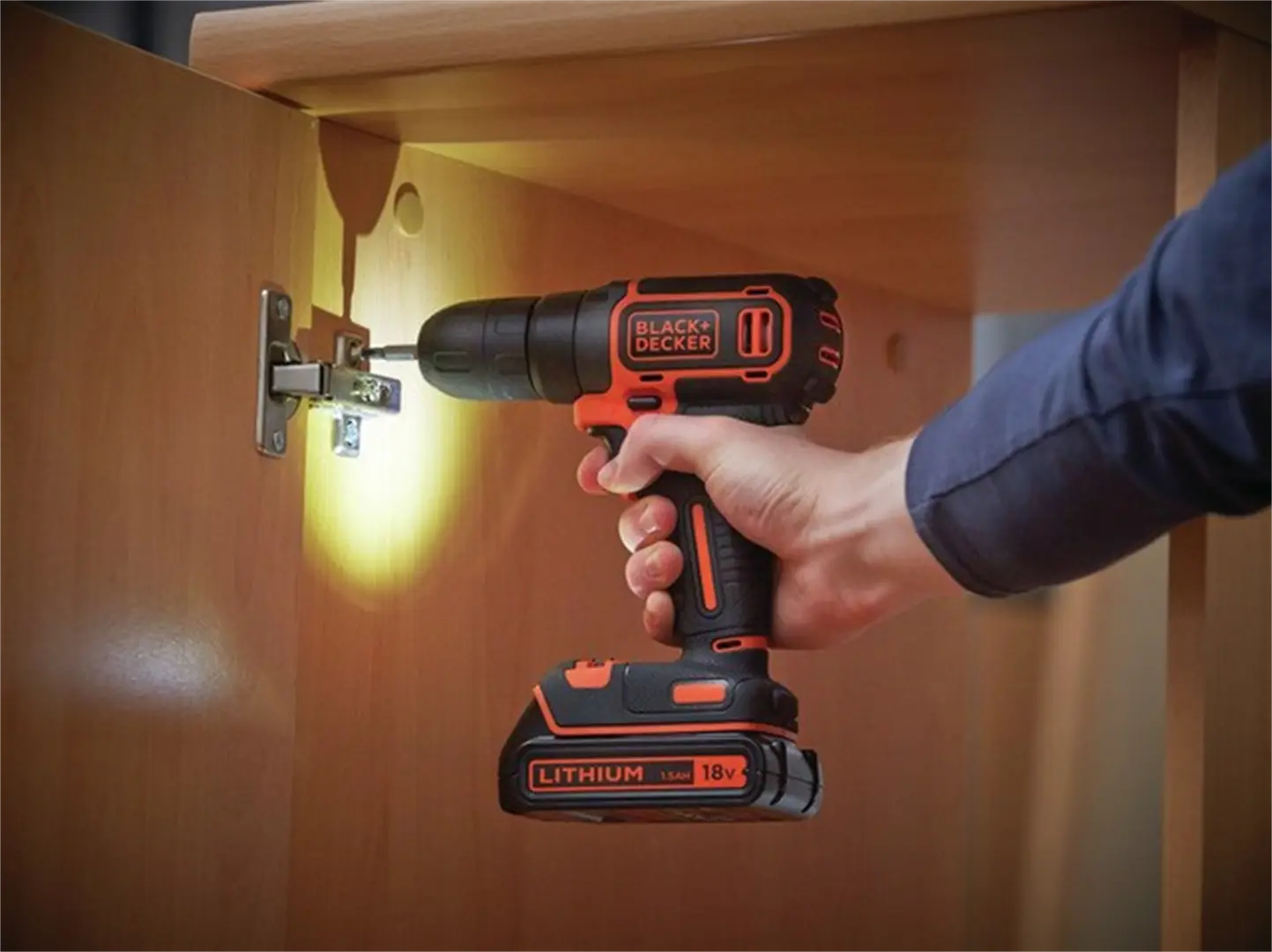 Akku-Bohrschrauber BlackDecker BDCD18K