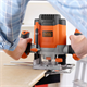 Oberfräse BlackDecker KW1200EKA