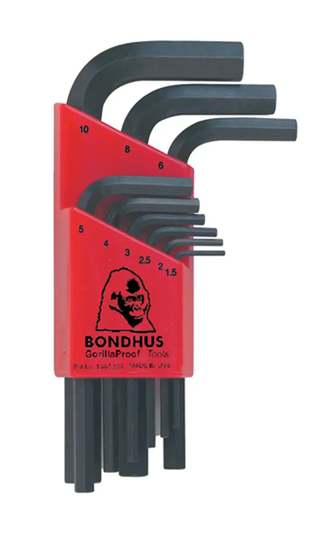 Inbusschraubenset HEX 1,5-10 (9 Stück) Bondhus BO12299