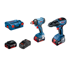 Werkzeugset 18V Bosch 06019G5227 3x5.0Ah