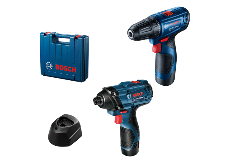 Werkzeugset 12V Bosch 06019G8023 2x2.0Ah