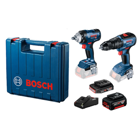 Werkzeugset 18V Bosch 06019K0003 1x2.0, 1x5.0Ah