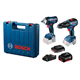 Werkzeugset 18V Bosch 06019K0003 1x2.0, 1x5.0Ah