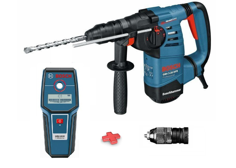Bohrhammer GBH 3-28 DFR + Multidetektor GMS 100 M Bosch 0615990DW1