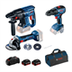 Werkzeugset 18V Bosch 0615990M32 2x5.0Ah