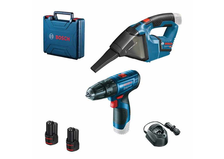 Werkzeugset 12V Bosch 0615990M45 2x2.0Ah