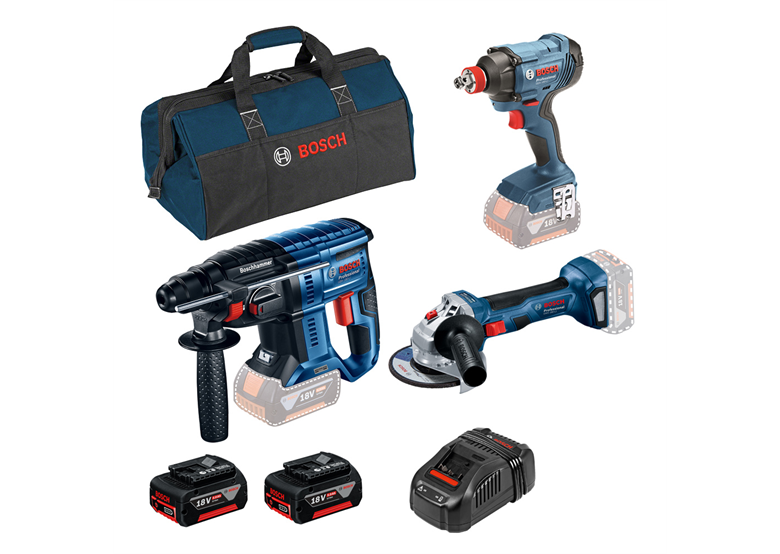 Werkzeugset 18V Bosch 0615990M5G 2x5.0Ah