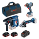 Werkzeugset 18V Bosch 0615990M5G 2x5.0Ah