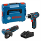 Werkzeugset 12V Bosch 0615990N2U 2x2.0Ah
