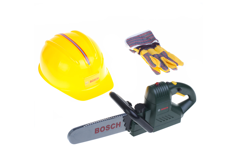 Säge, Helm und Handschuhe (ohne Schutzbrille und Ohrenschützer) Bosch 1619M00D48