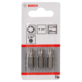 Schrauberbit Extra-Hart T27, 25 mm Bosch 2607001619