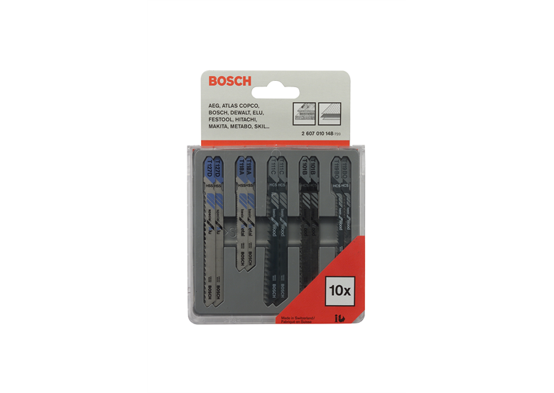 Stichsägeblatt T SET 10PC Bosch 2607010148