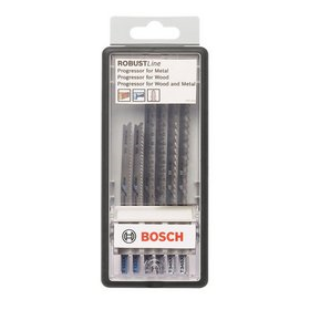 6tlg. Robust Line Stichsägeblatt-Set Progressor T-Schaft Bosch 2607010531