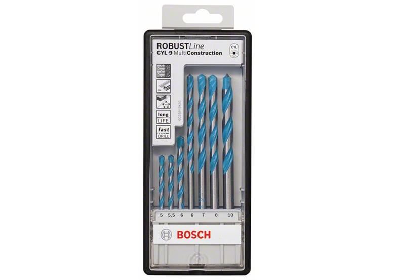7tlg. Robust Line Mehrzweckbohrer-Set CYL-9 Multi Construction Bosch 2607010546