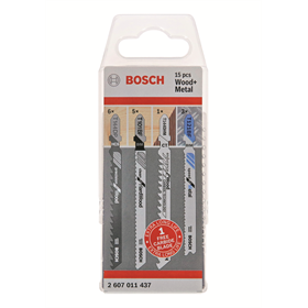 Sägeblatt-Set für Holz und Metall 15tlg. Bosch 2607011437