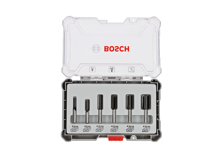 Zylinderschaftfräser 6mm 6St. Bosch 2607017465
