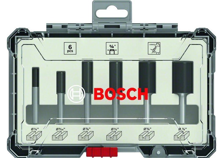 Fräser-Set 1/4" 6 Stck. Bosch 2607017467