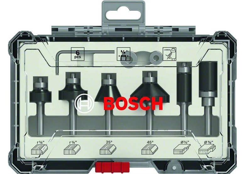 Fräser-Set 1/4", 6 Stck. Bosch 2607017470