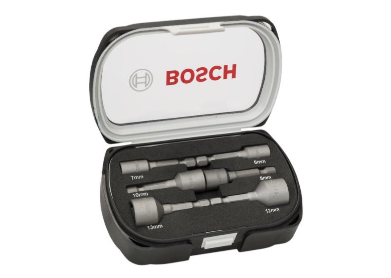 6-teiliger Steckschlüsselsatz (50x6, 7, 8, 10, 12, 13mm) Bosch 2607017569