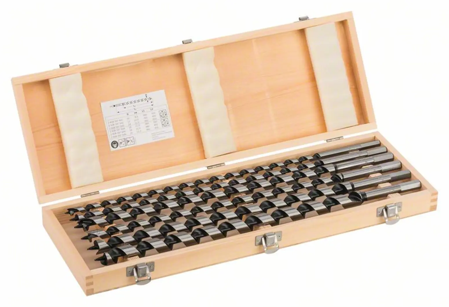 6tlg. Schlangenbohrer-Set Bosch 2607019323
