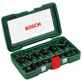 Holz-Fräser-Set 15 Stück Bosch 2607019469