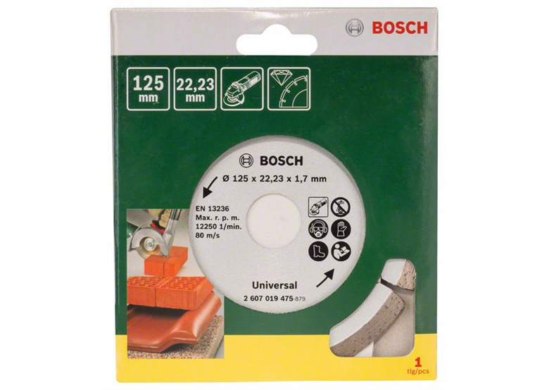 Diamanttrennscheibe für Baumaterialien 125mm Bosch 2607019475