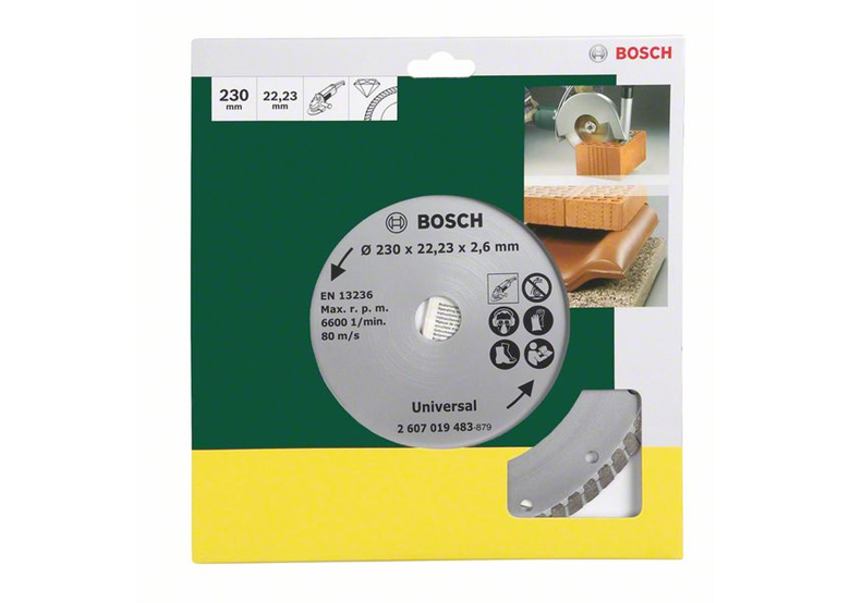 Turbo-Diamant-Trennscheibe 230 mm Bosch 2607019483
