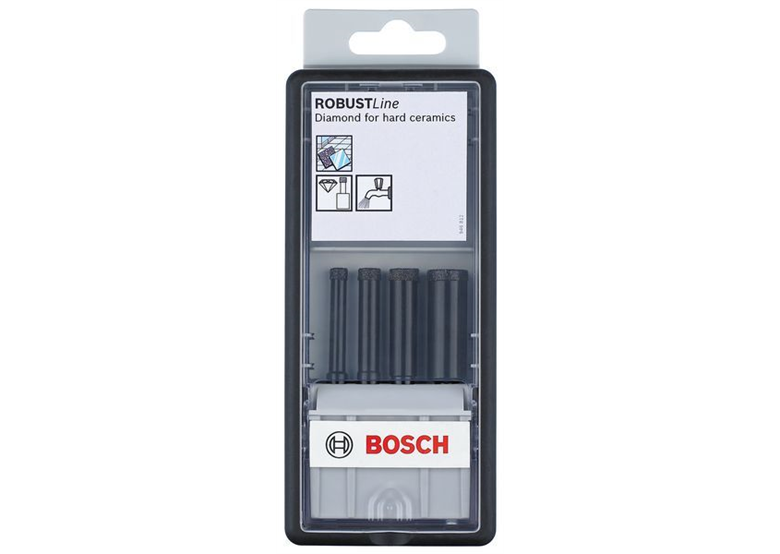 4tlg. Robust Line Diamantnassbohrer-Set Bosch 2607019880