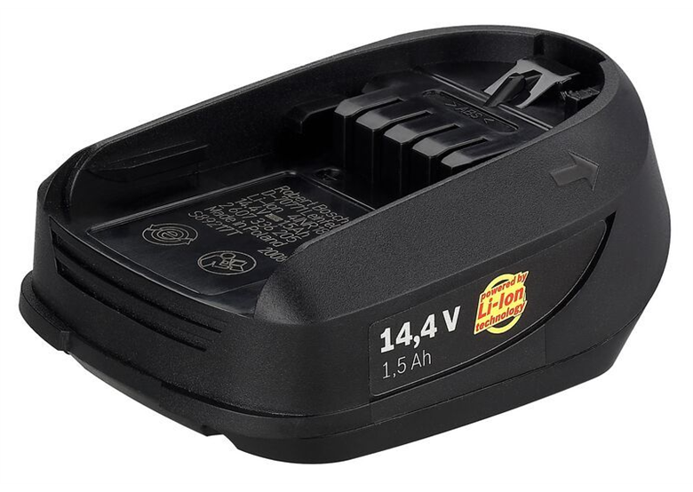 Schubakku 14,4 V DIY, 1,5 Ah, Li Ion Bosch 2607336206