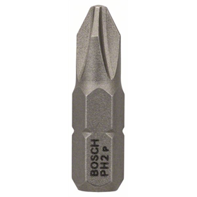 Schraubendreher-Bit PH2, 25mm, 1/4" Extra Hart Bosch 2608521219