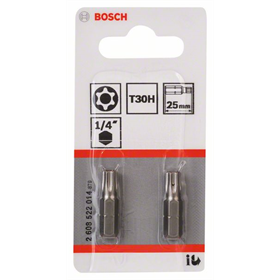 T30H Security-Torx®-Schrauberbit Extra-Hart Bosch 2608522014