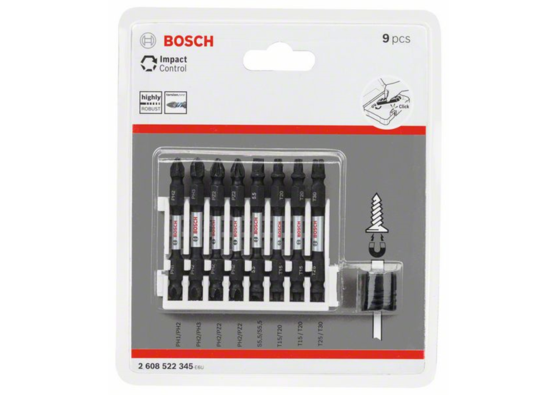 Impact Control Schrauberbit-Set, 9-teilig Bosch 2608522345
