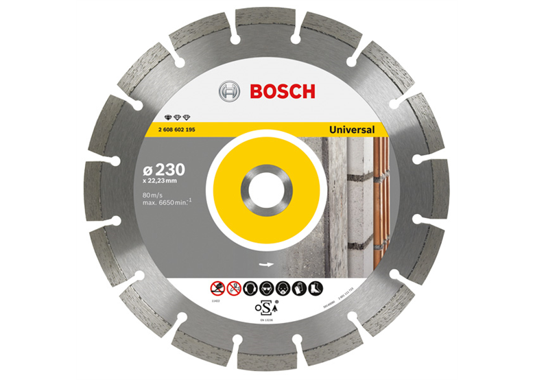 Diamanttrennscheibe für UNIVERSAL Bosch 2608602195